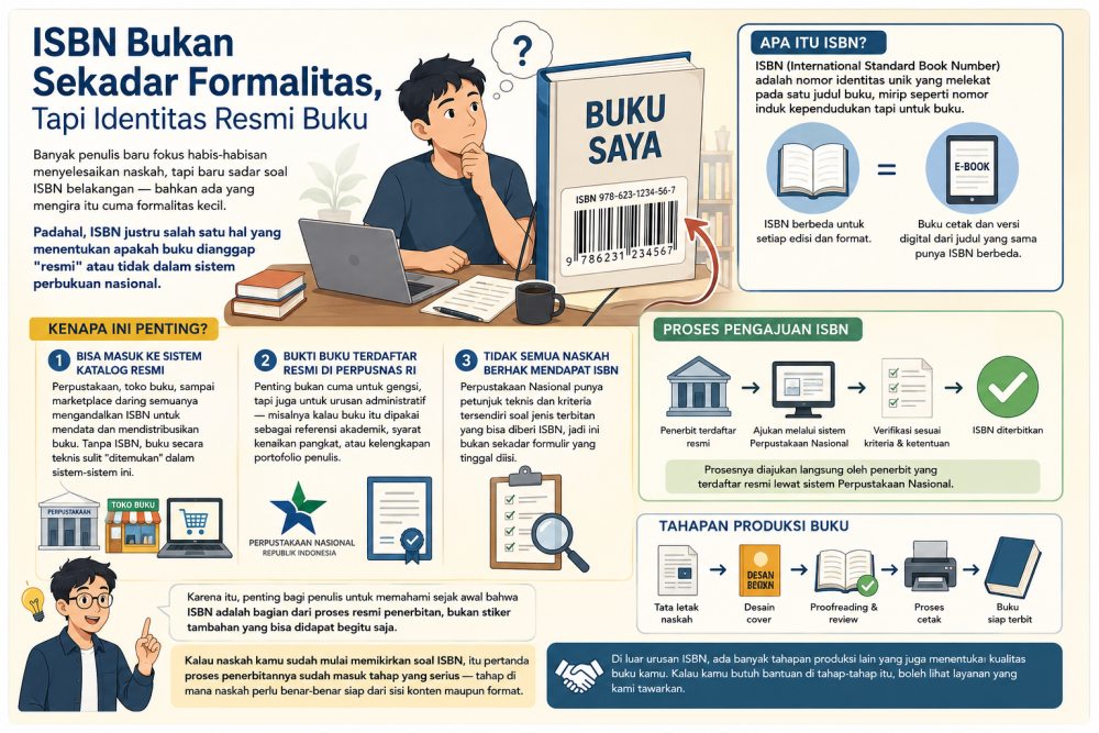 Apa Itu ISBN dan Kenapa Buku Kamu Wajib Punya?